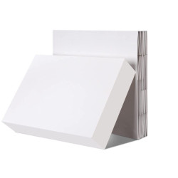 Caja Para Pastel Rectangular Cartón Blanco 50 Pzs